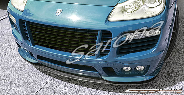 Custom Porsche Cayenne  SUV/SAV/Crossover Front Lip/Splitter (2007 - 2012) - $890.00 (Part #PR-013-FA)